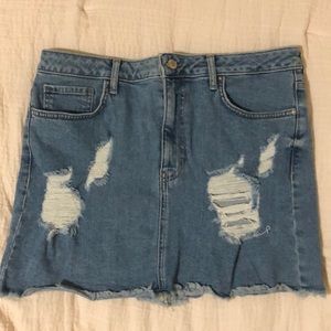 Jean Skirt
